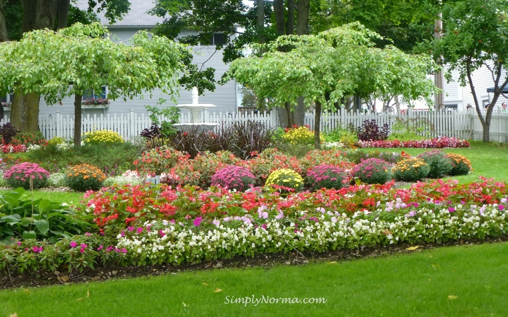 Flowers, Mackinac Island, Michigan