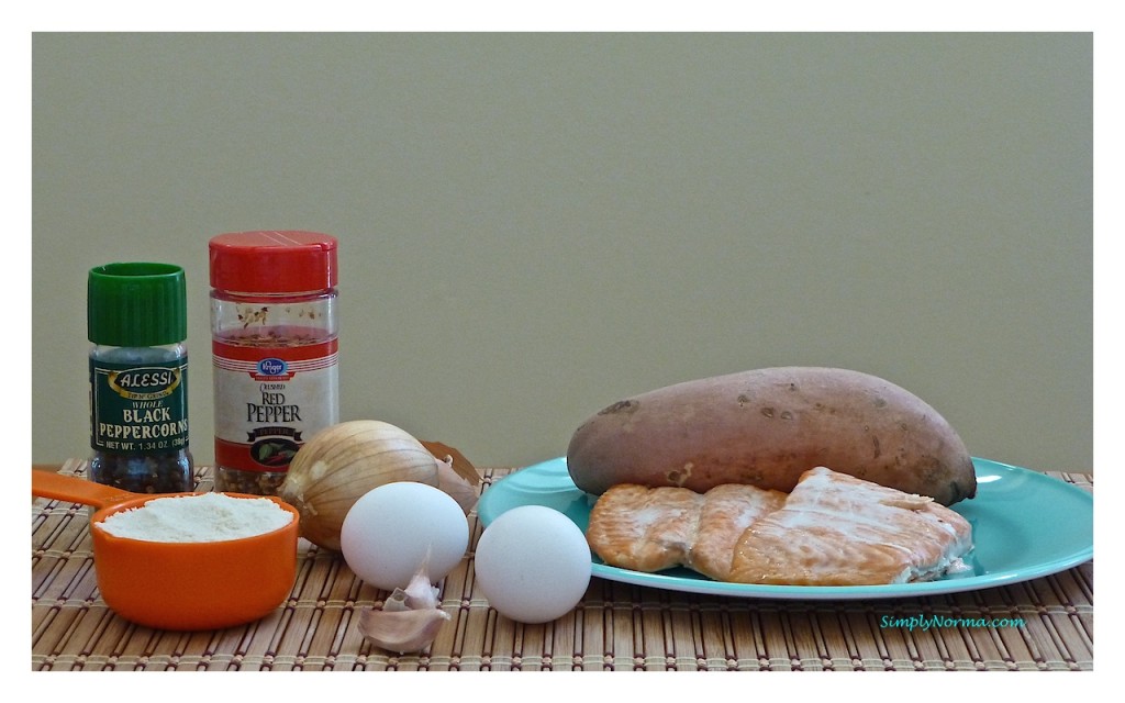 Ingredients for Salmon Patties