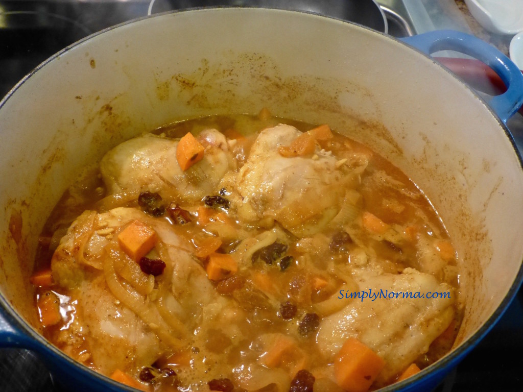 Paleo Roasted Chicken With Apricots