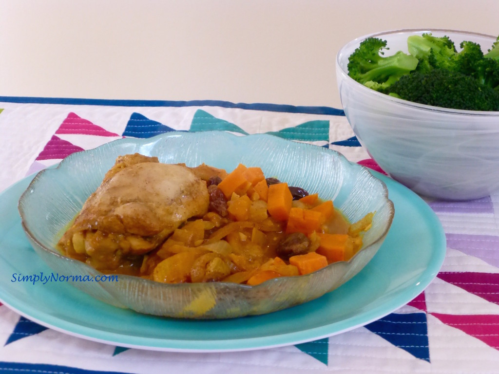 Paleo Roasted Chicken With Apricots