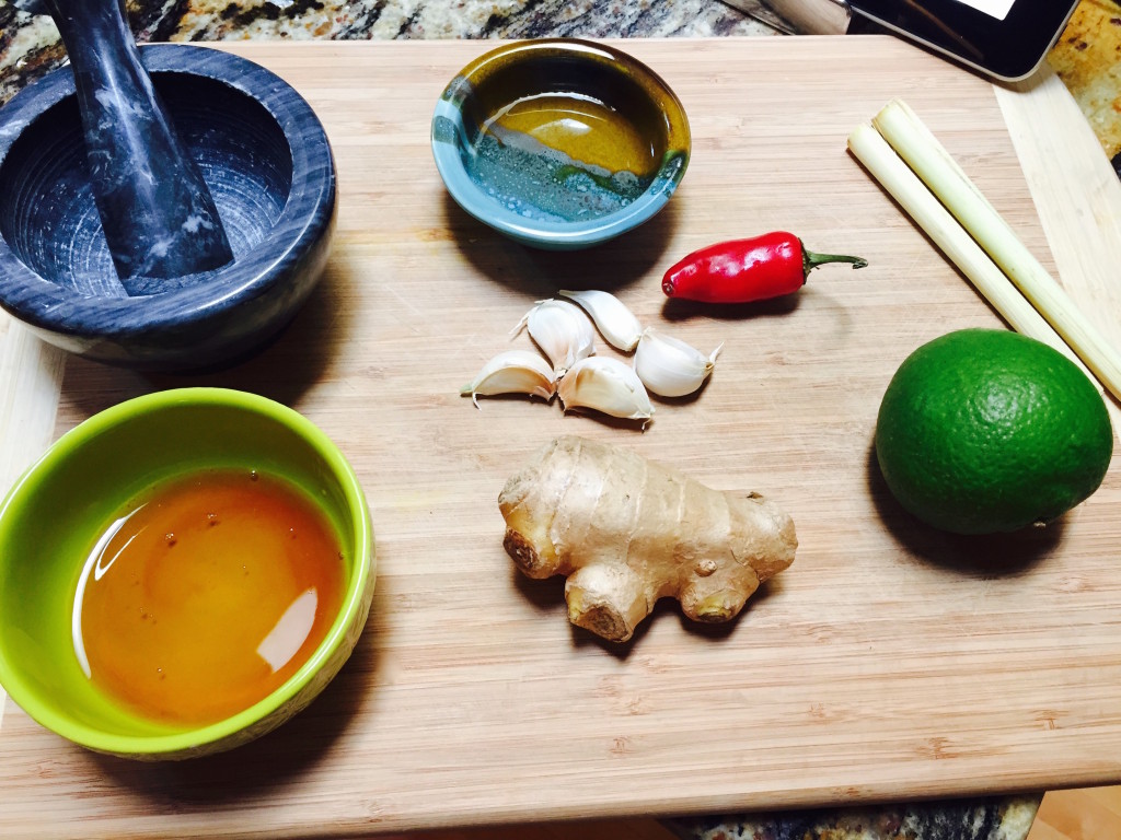 Ingredients for Paleo Sambal Oelek