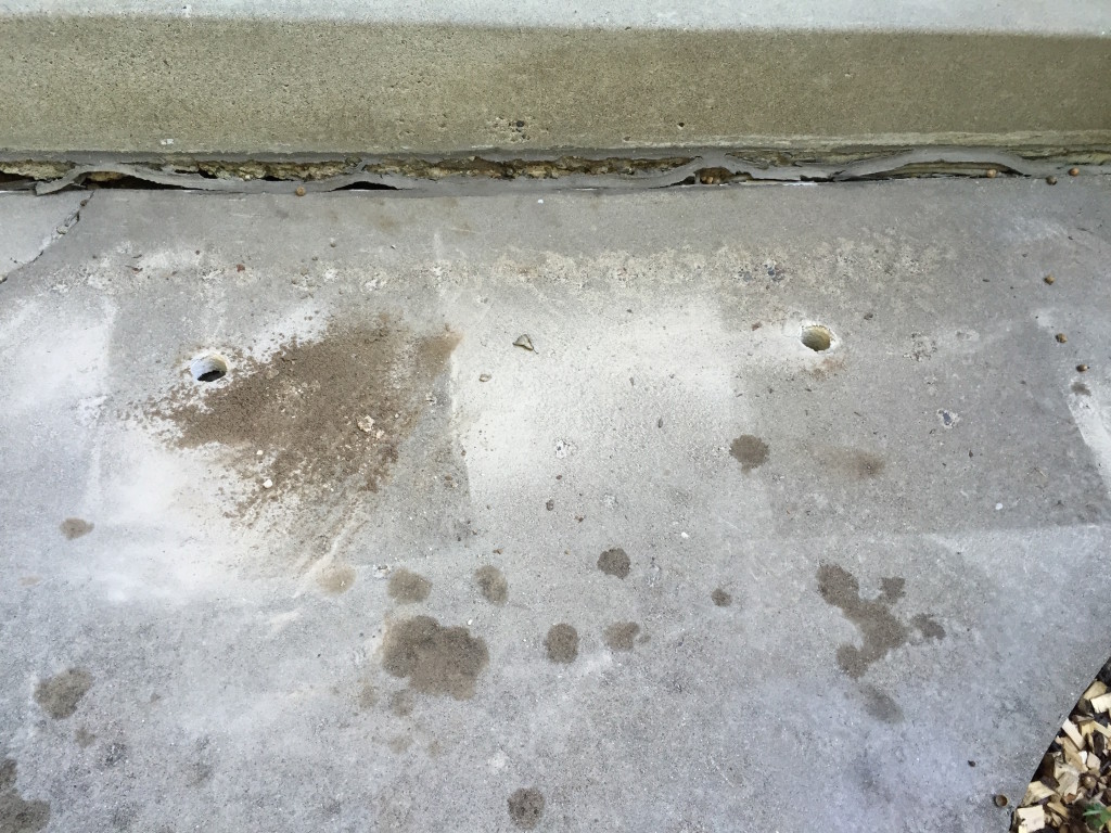 Cement Holes