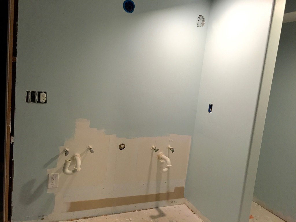 Painting the Master Bathroom