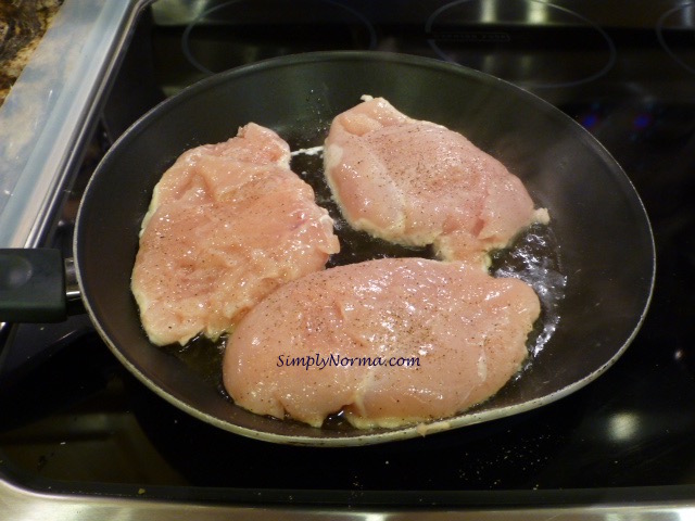 Cook Chicken on Both Sides