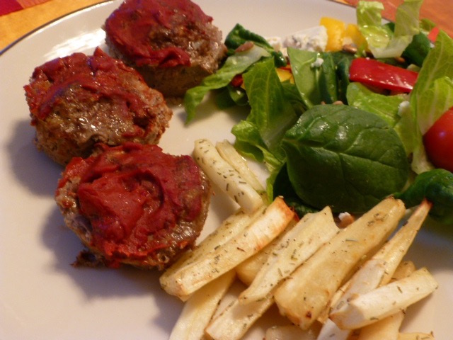 Baked Mini Meat Loaves