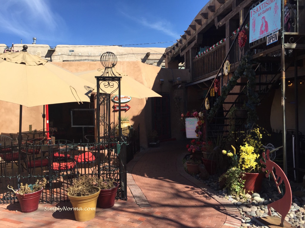 Old Downtown Albuquerque Courtyard