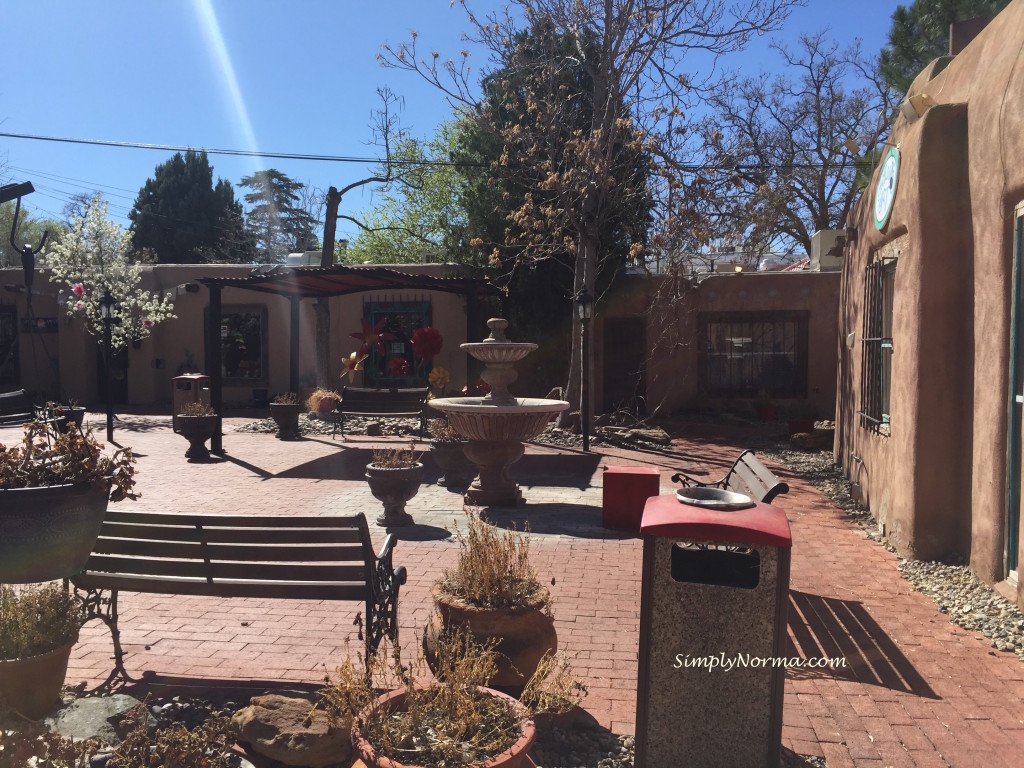 Old Downtown Albuquerque Courtyard