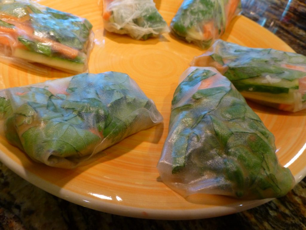 Paleo Fresh Spring Rolls