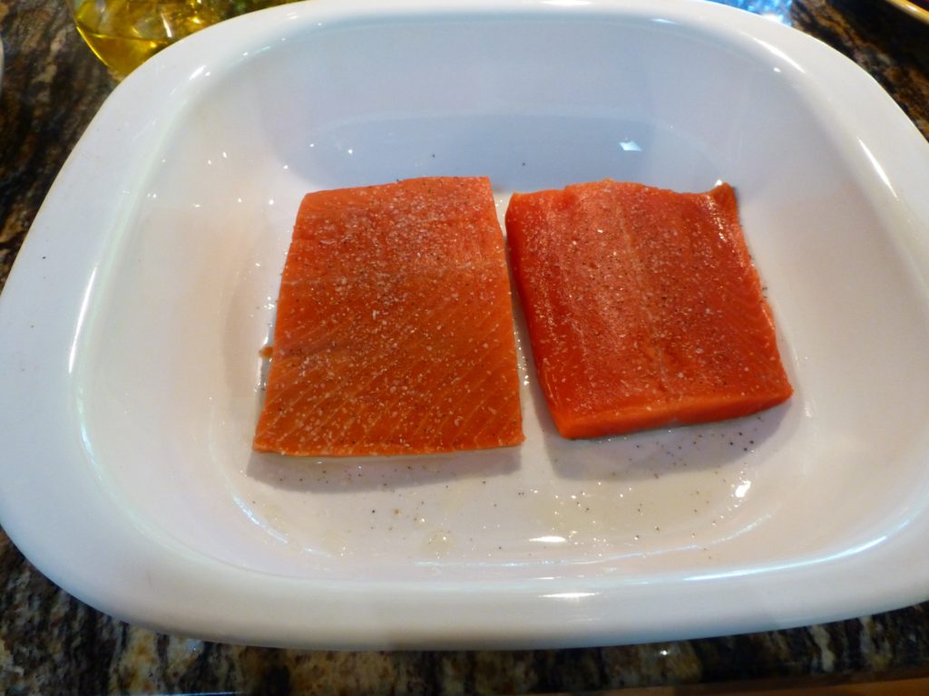 Two Salmon Fillets