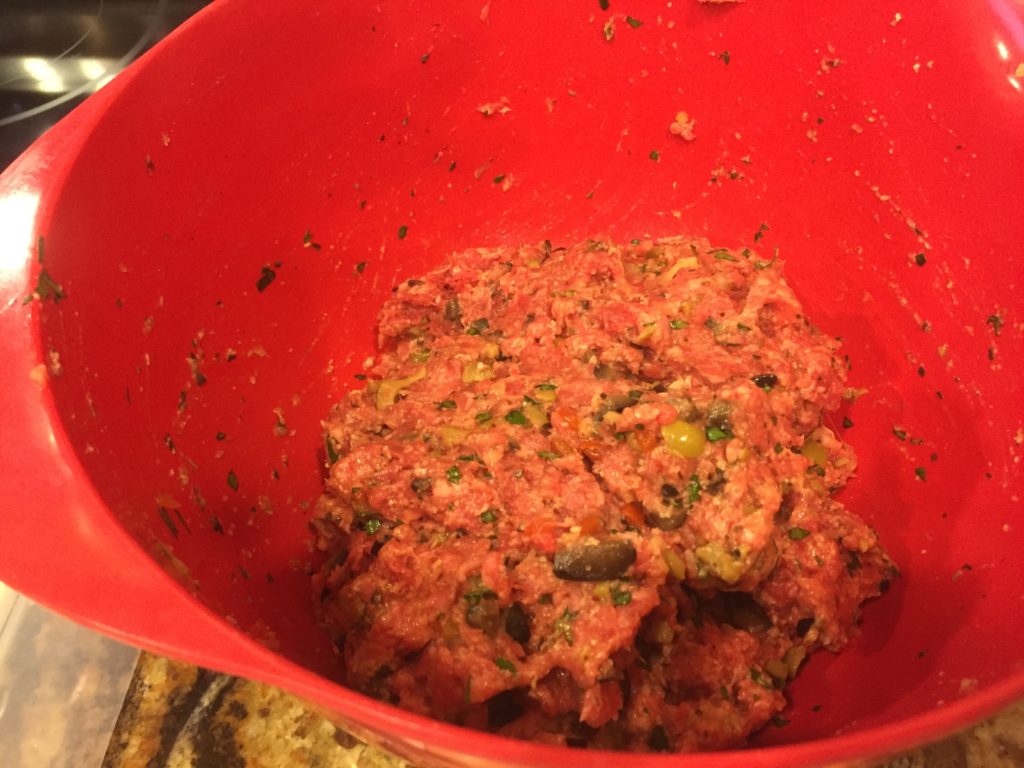 Greek Meatball Mixture