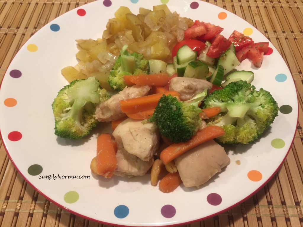 Chicken Fillets with Vegetables ~ Paleo