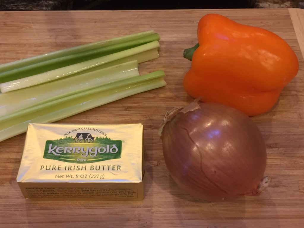 Ingredients for Paleo Chicken Casserole