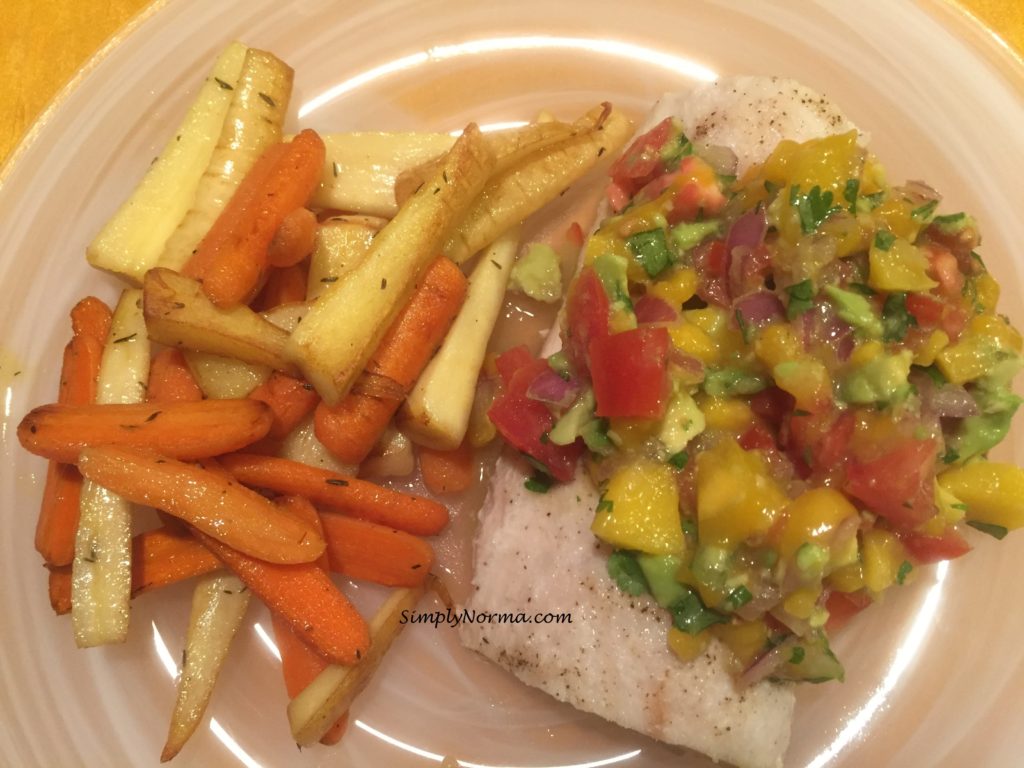 Mahi Mahi with Mango Salsa