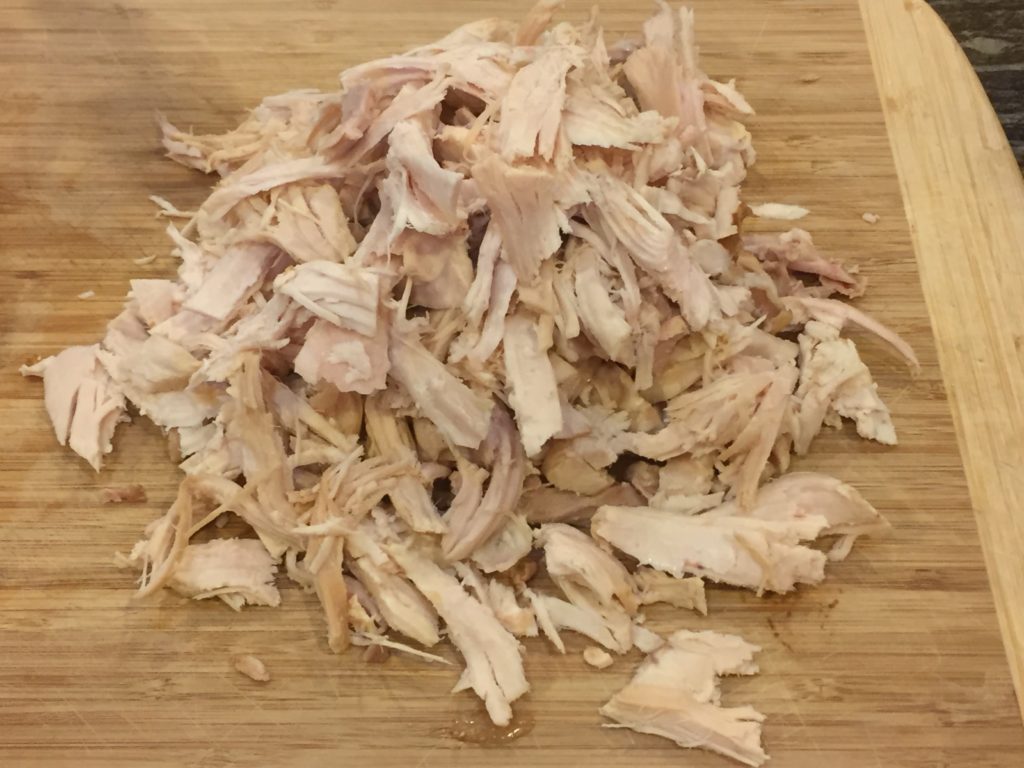 Shredded Cooked Chicken