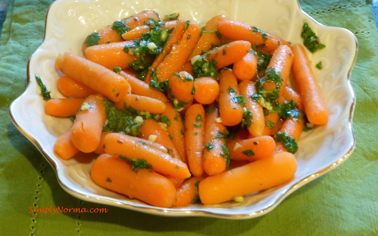 Cilantro and Cumin Spiced Carrots