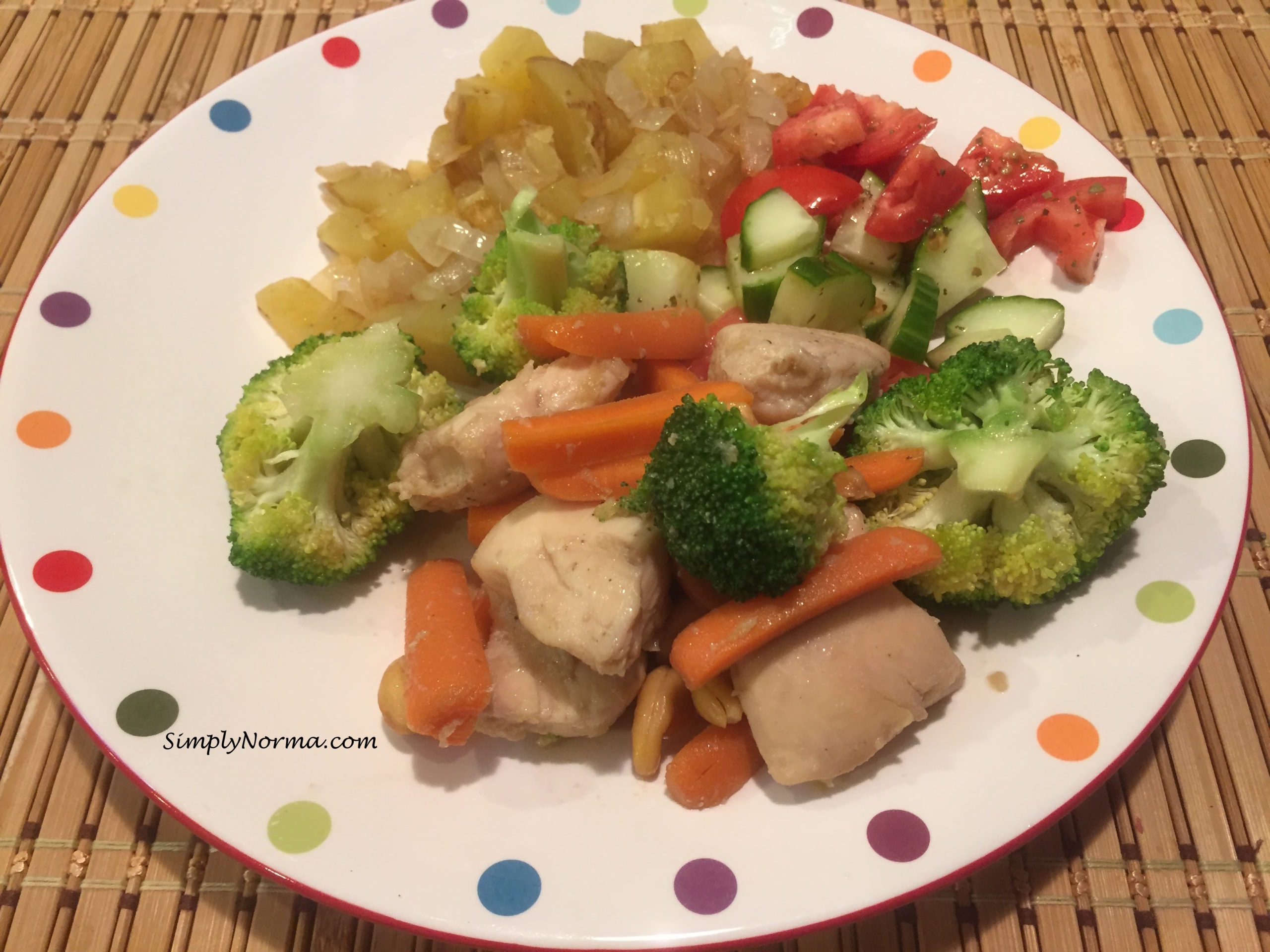 Chicken Fillets with Vegetables