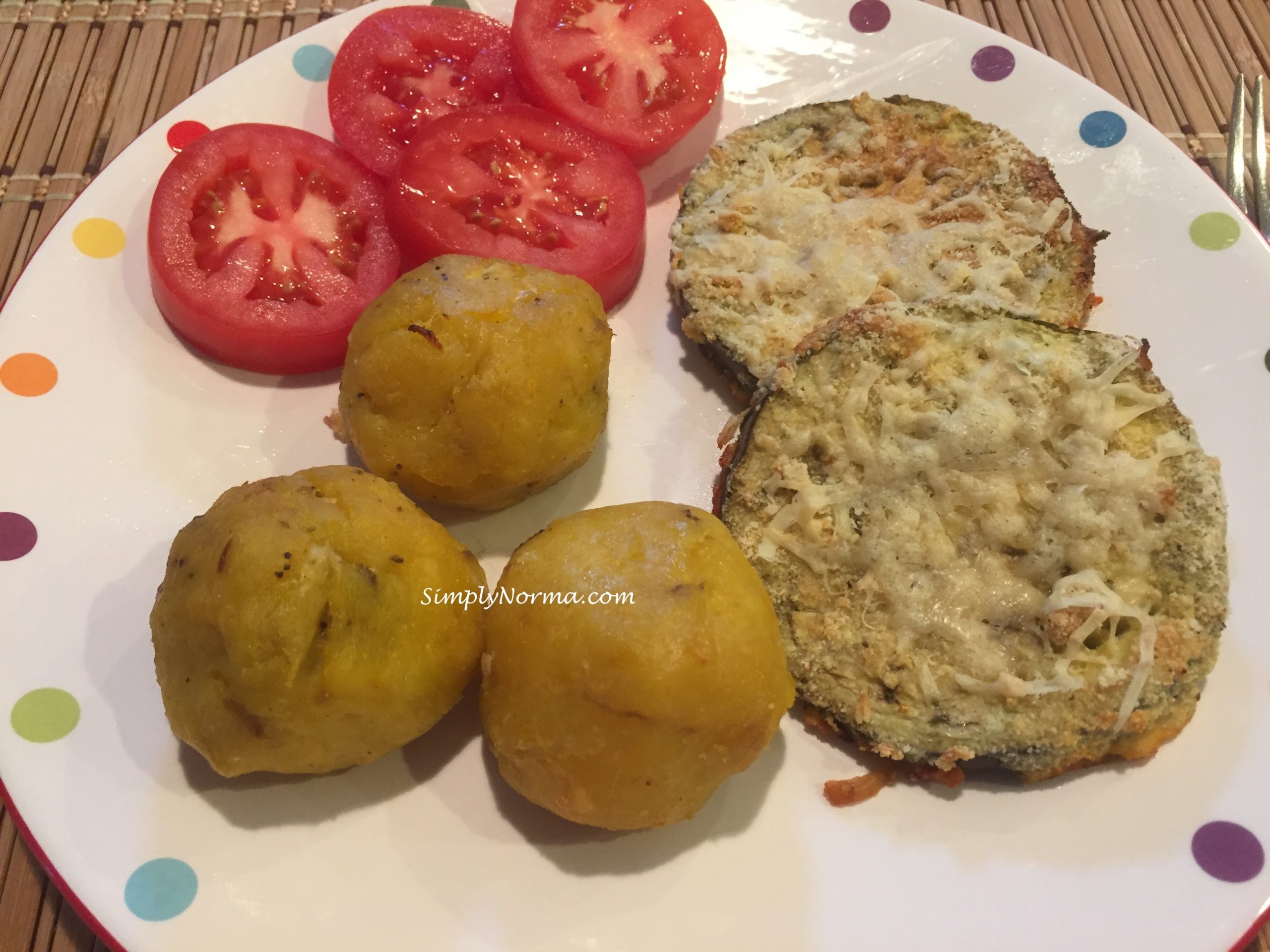 Beef & Cheese Filled Plantain Balls