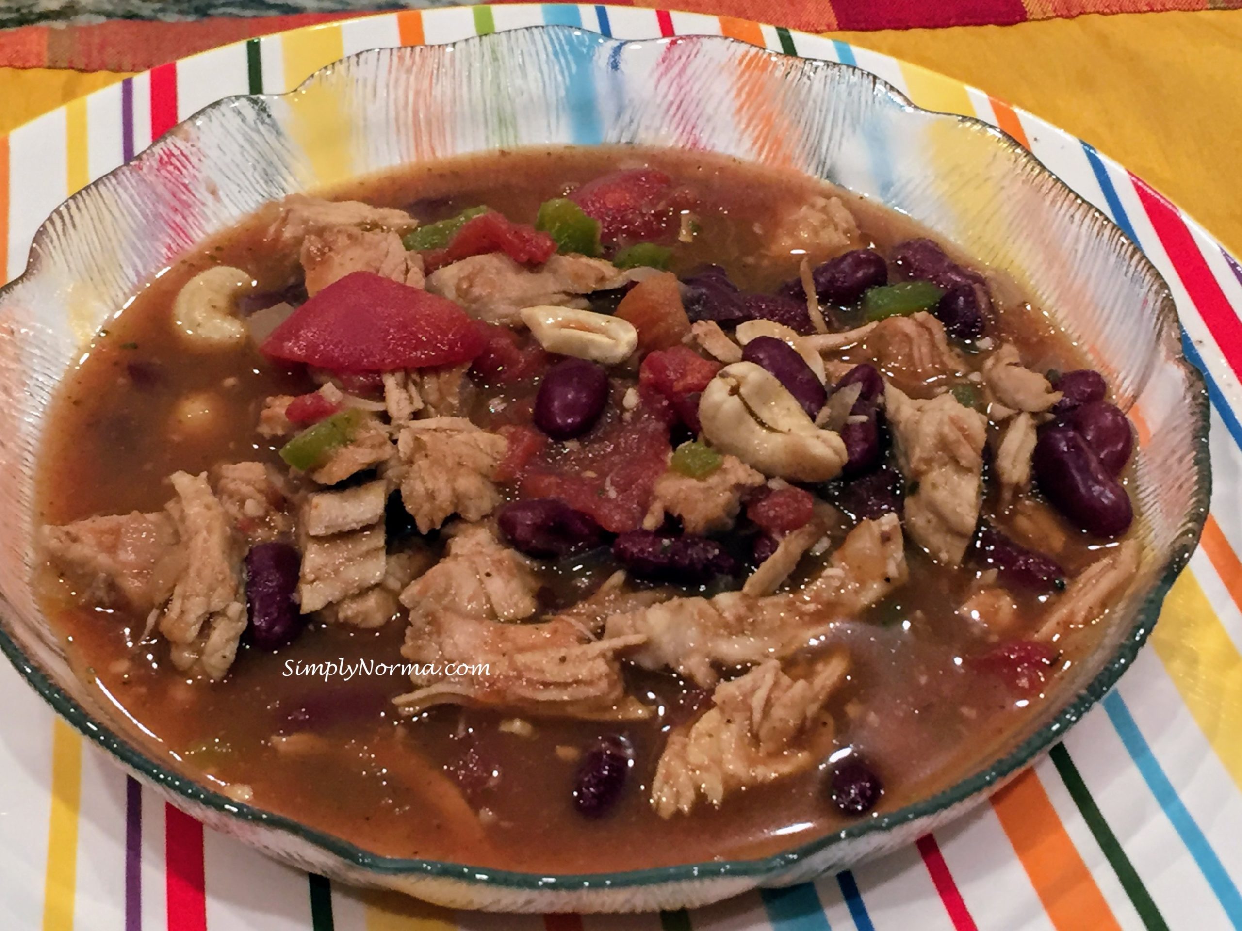 Turkey Cashew Chili