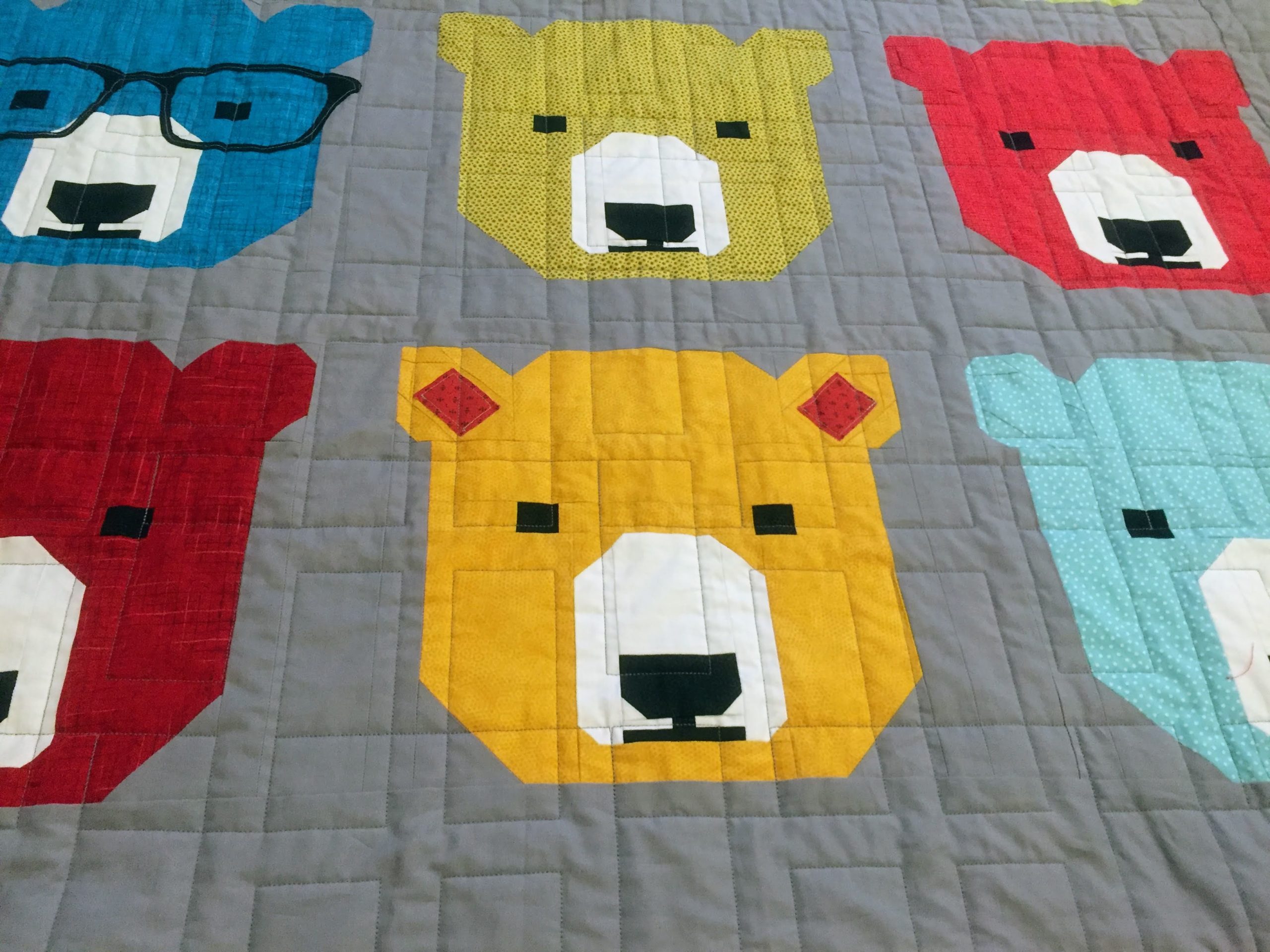 Bjorn Bear Quilt Simply Norma